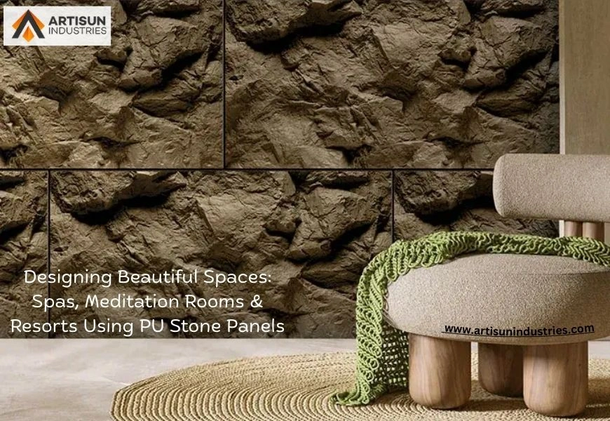 Designing Beautiful Spaces: Spas, Meditation Rooms & Resorts Using PU Stone Panels