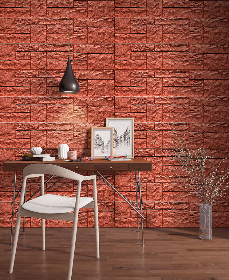 PU Herringbone Pattern Wall Panel Preview